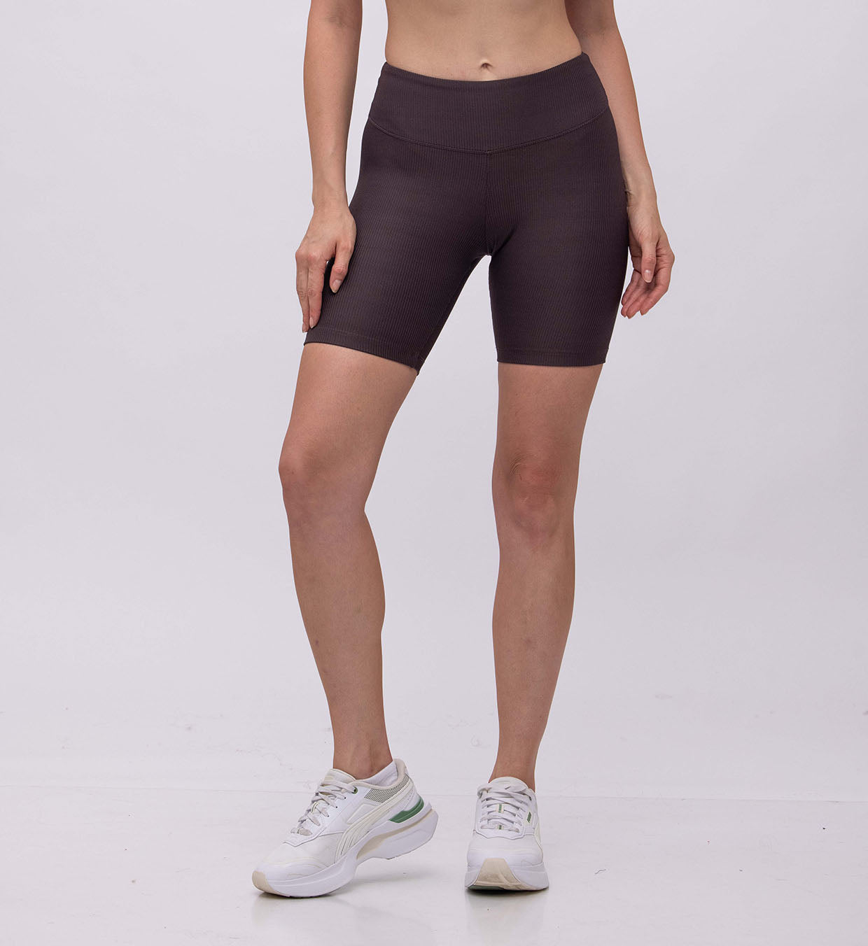 Violet Rib Active Tights