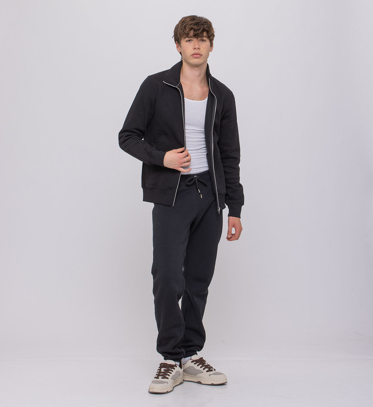 Benno Fleece Cardigan