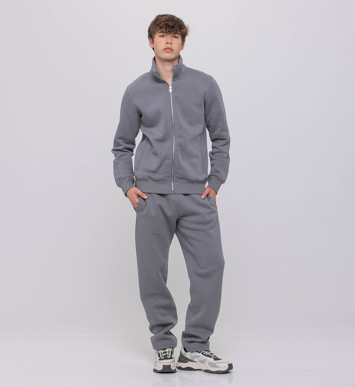 Benno Fleece Cardigan