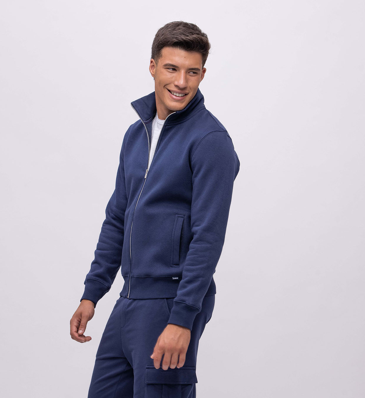 Benno Fleece Cardigan