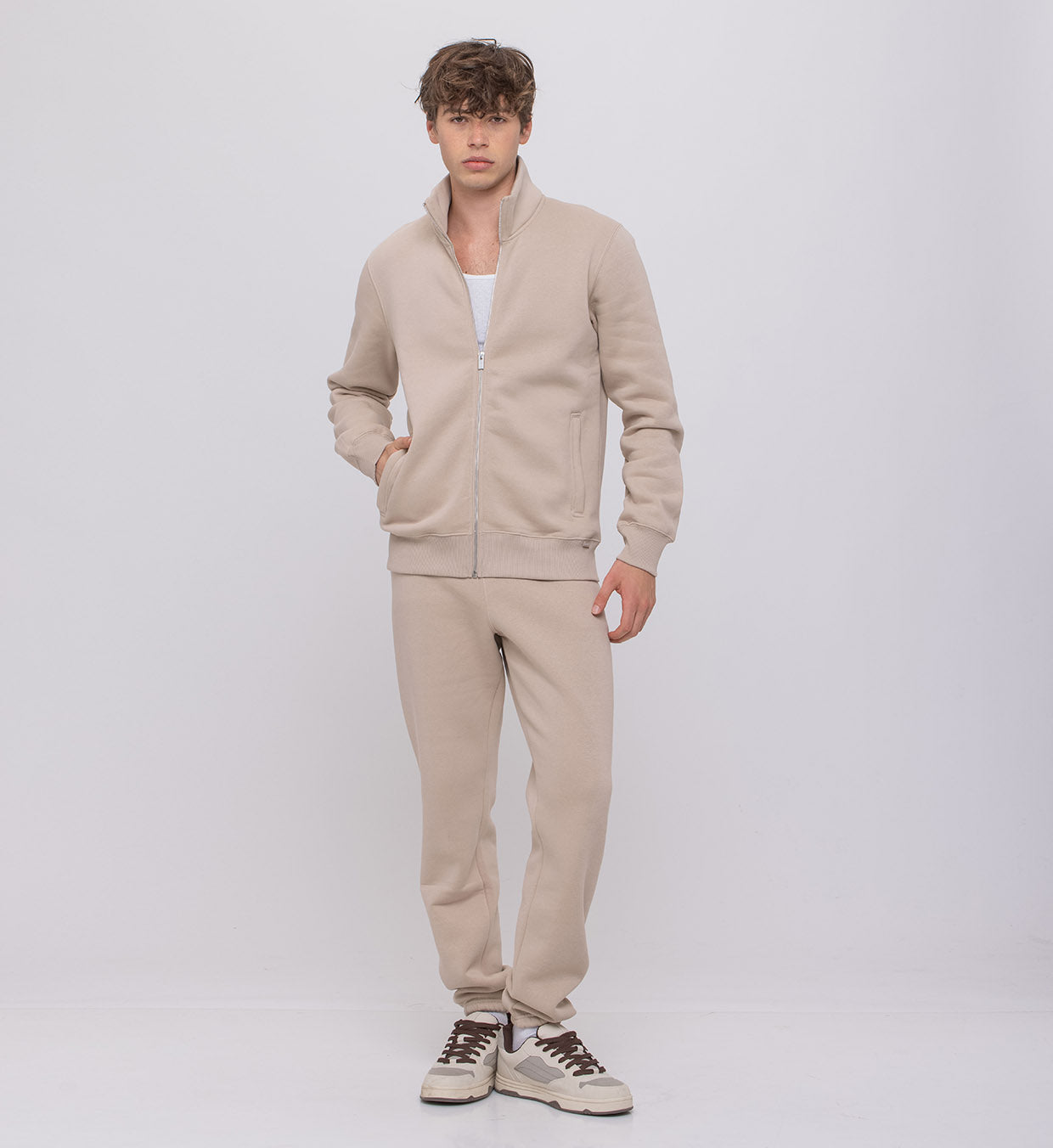 Benno Fleece Cardigan