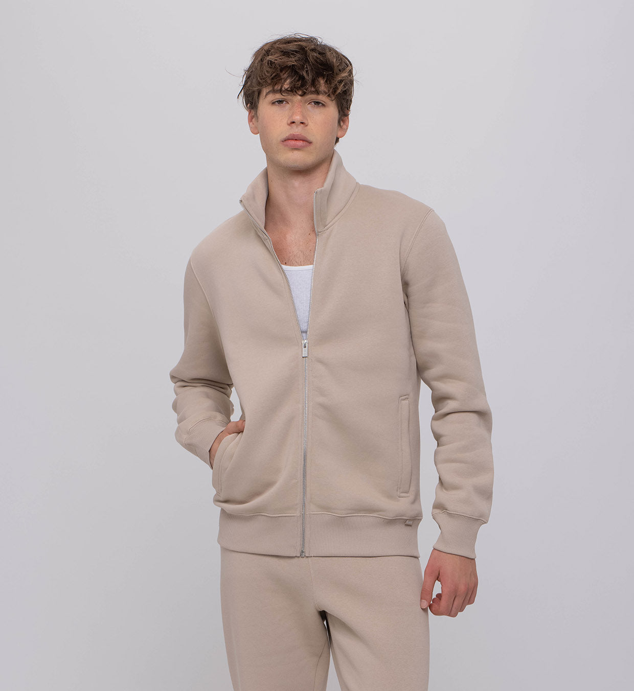 Benno Fleece Cardigan