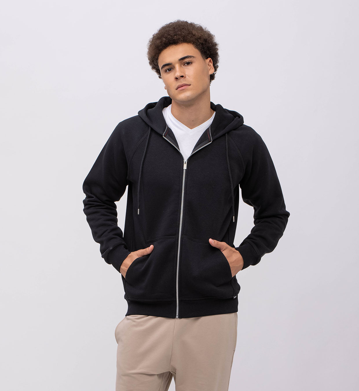 Fleece Hoody + Zipper