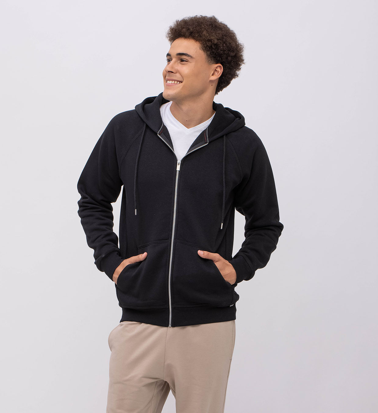 Fleece Hoody + Zipper