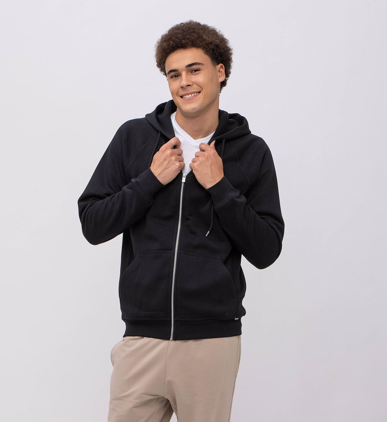 Fleece Hoody + Zipper