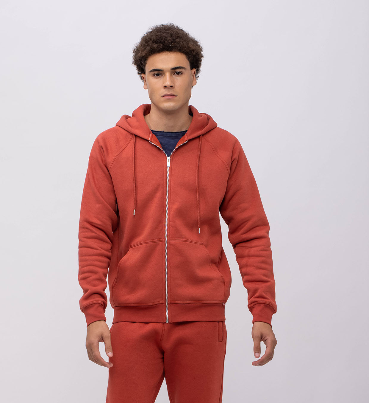Fleece Hoody + Zipper