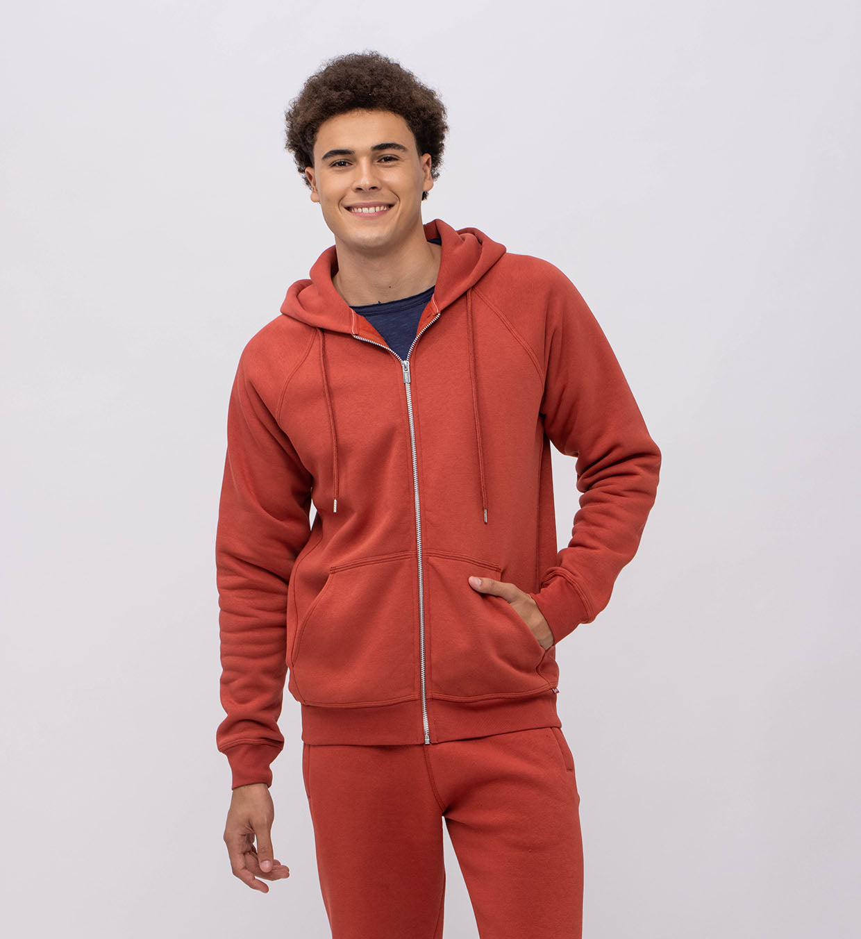 Fleece Hoody + Zipper