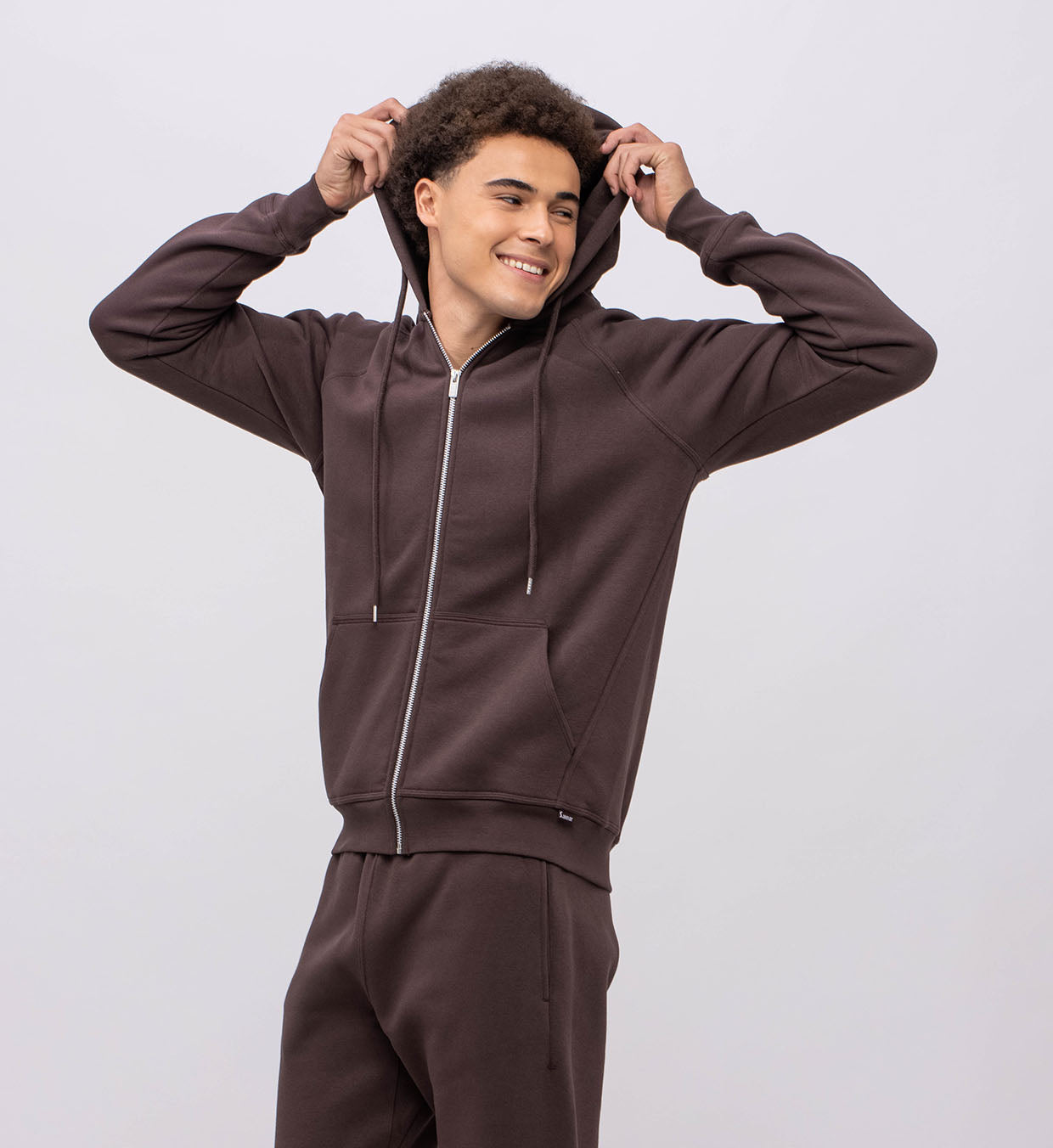 Fleece Hoody + Zipper
