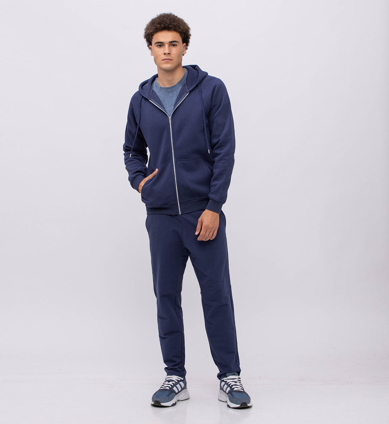 Fleece Hoody + Zipper