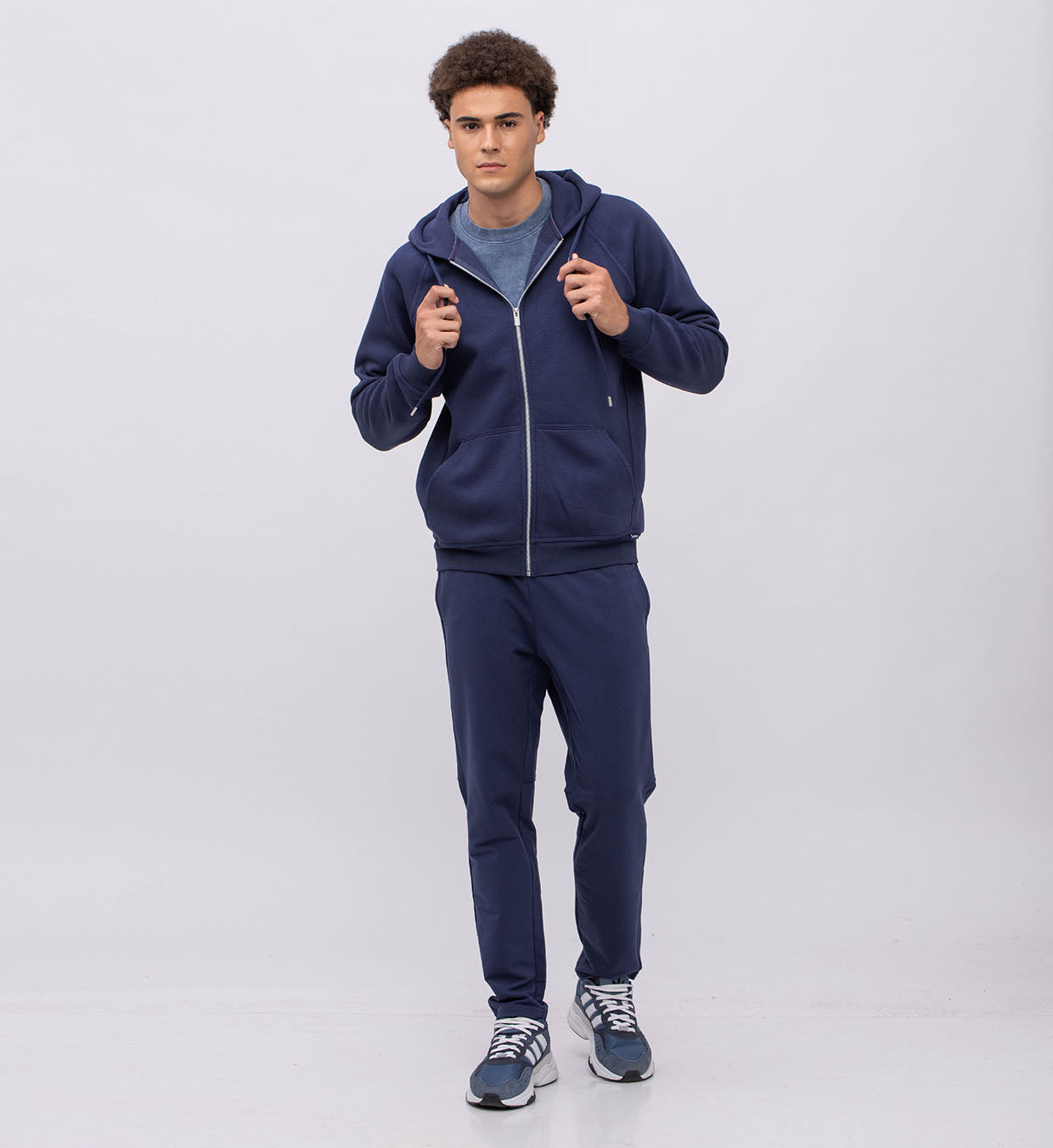 Fleece Hoody + Zipper