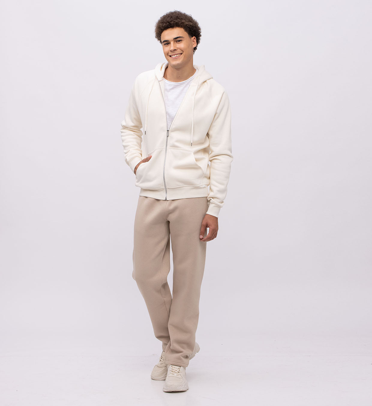 Fleece Hoody + Zipper