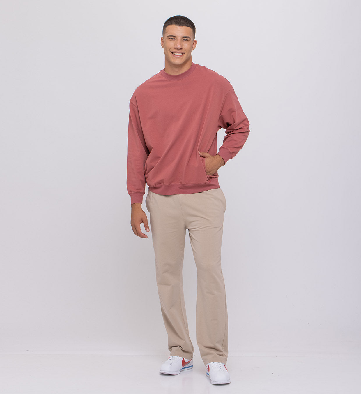 Blue Terry Pants