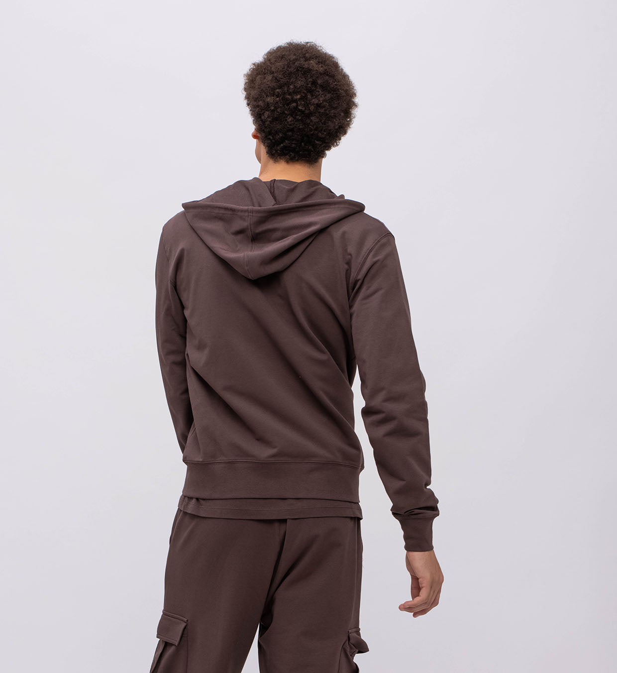 Mist Terry  Hoody + Zipper