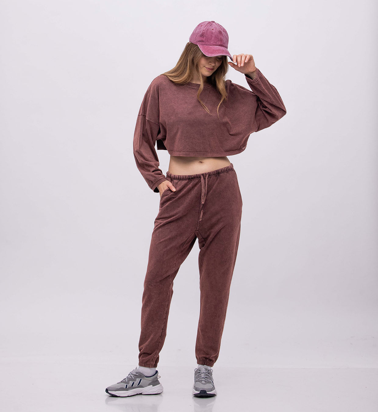 Ita Terry Pants Vintage Wash