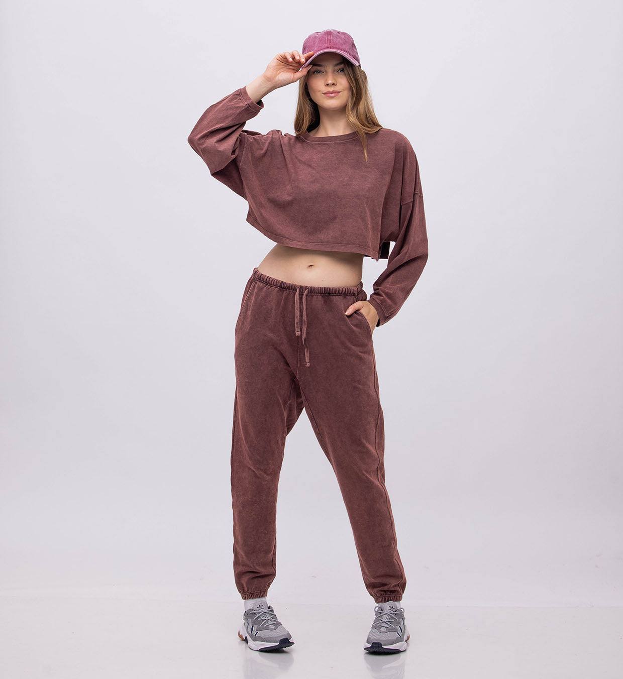 Ita Terry Pants Vintage Wash
