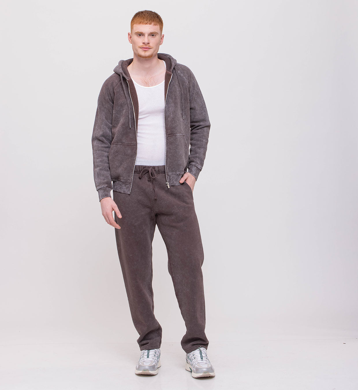 Garda Fleece Pants Vintage Wash