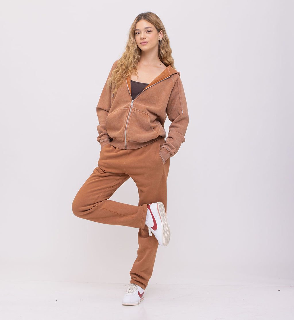 Garda Fleece Pants Vintage Wash Women
