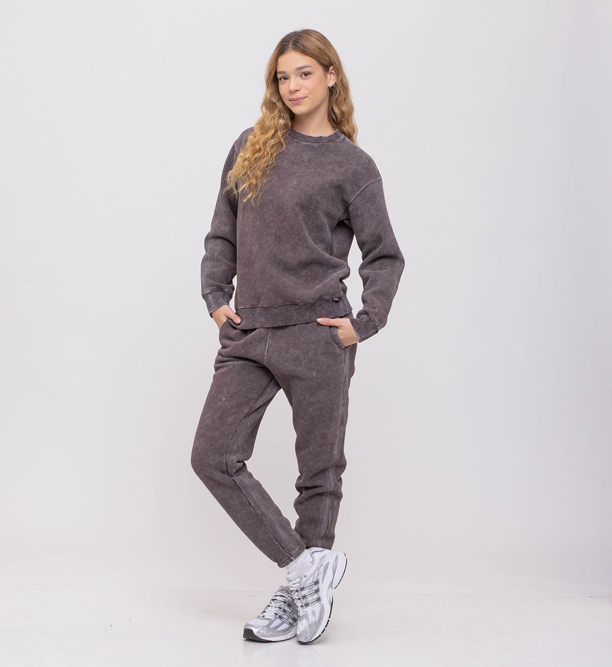 Groove Fleece Sweatshirt Vintage Wash Women