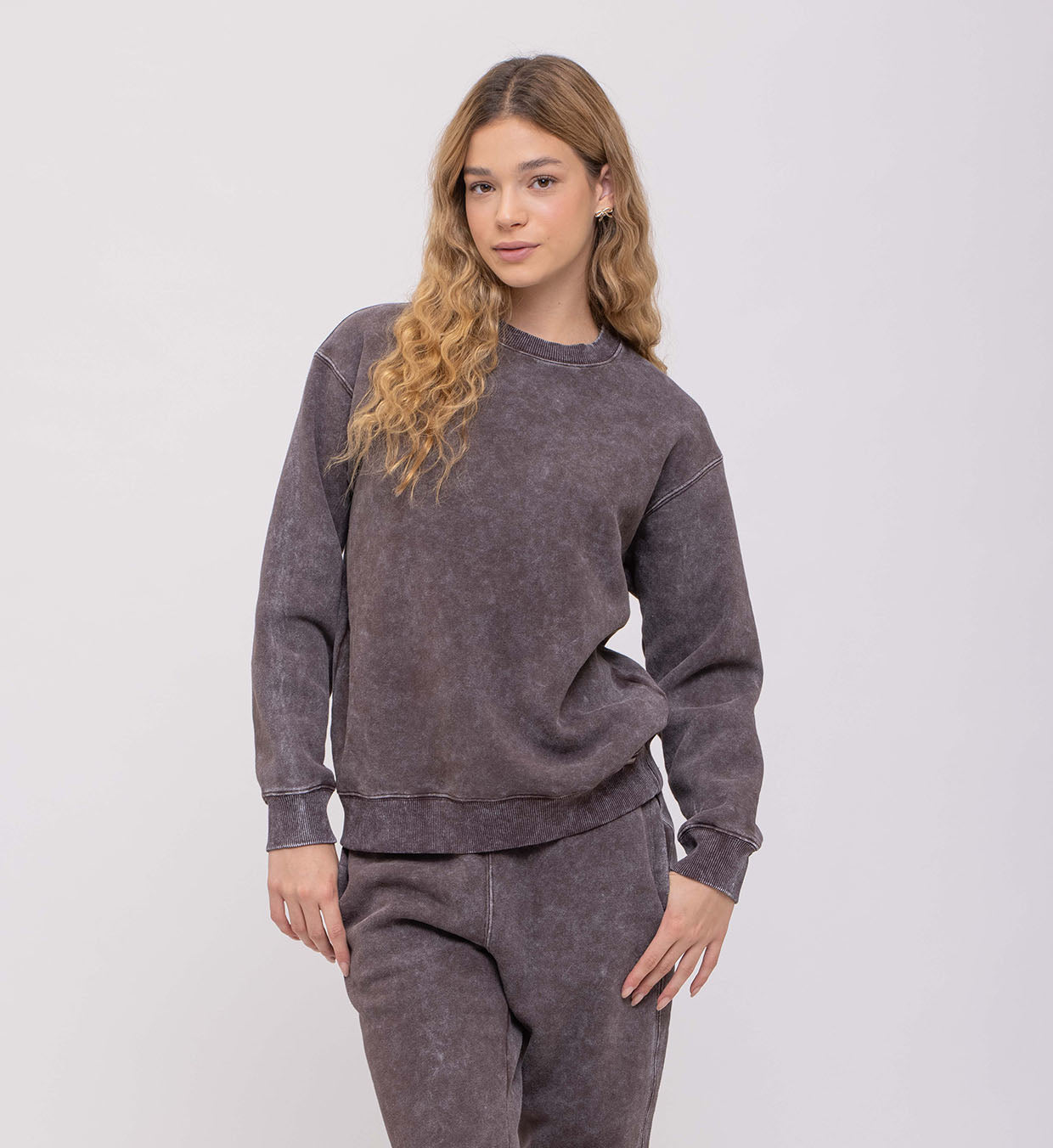 Groove Fleece Sweatshirt Vintage Wash Women