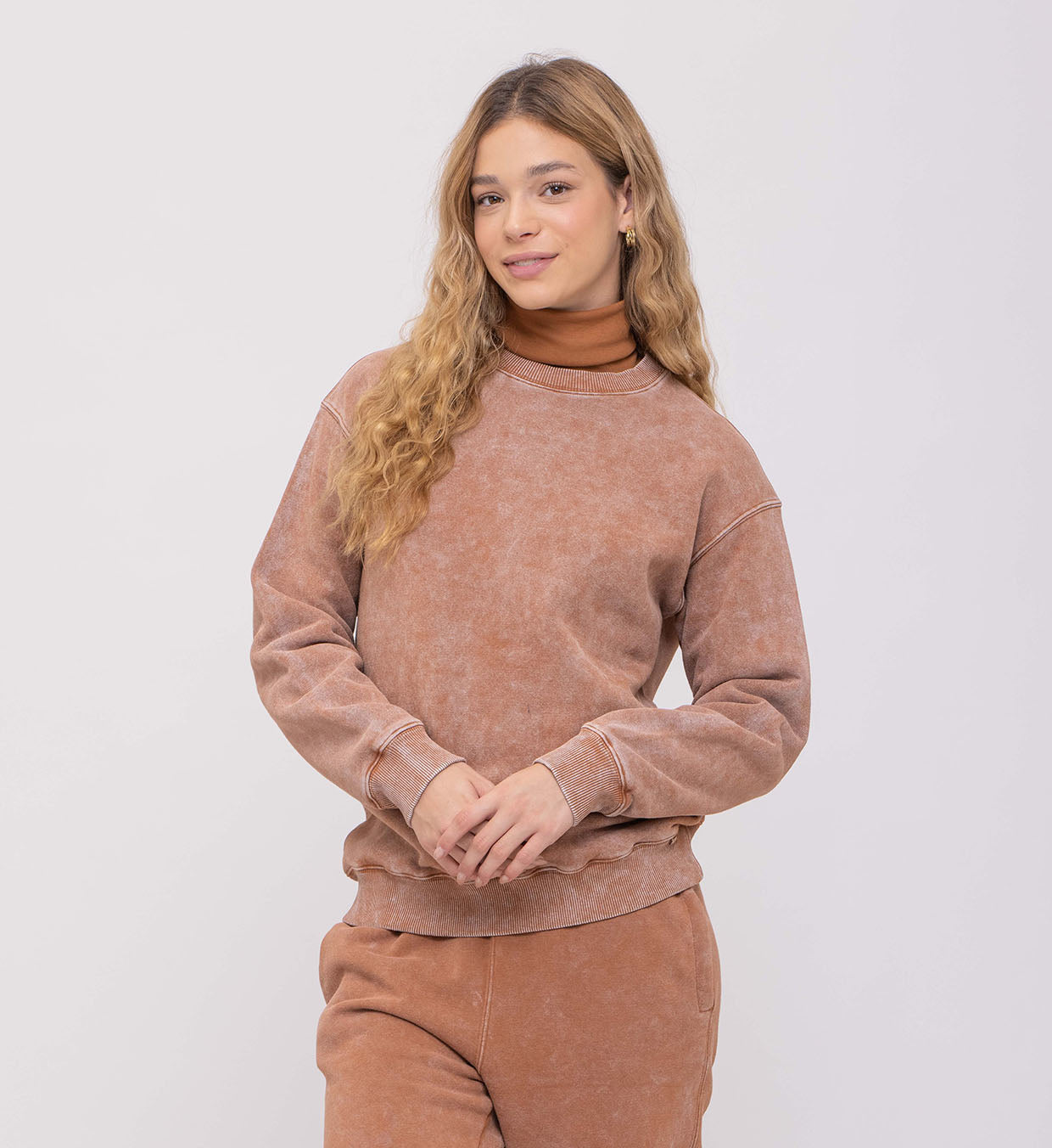 Groove Fleece Sweatshirt Vintage Wash Women