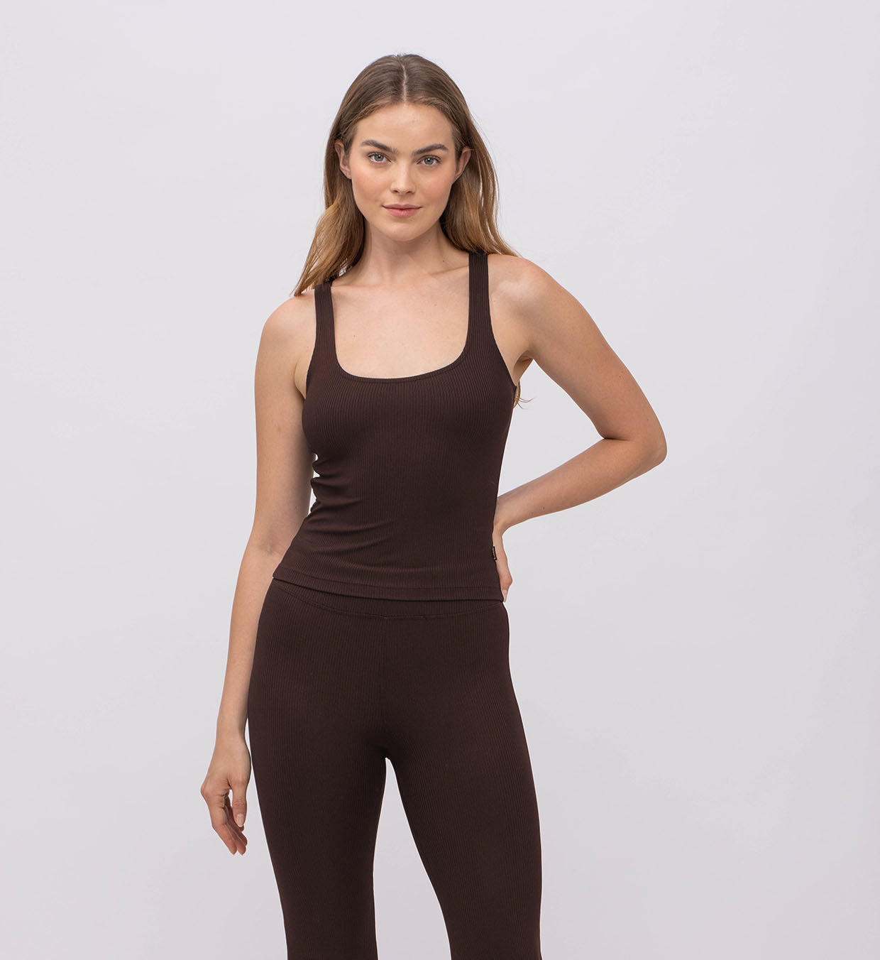 Jolene Rib Active Tank Top